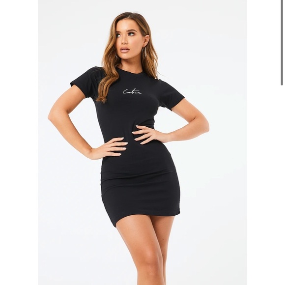 The Couture club Essential fitted Tee dress - Picture 4 of 6